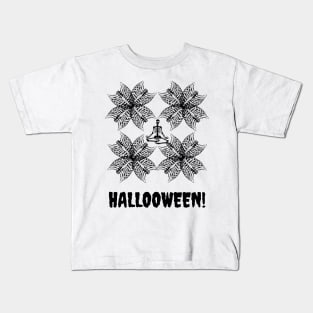 Skeleton Halloween Design Kids T-Shirt